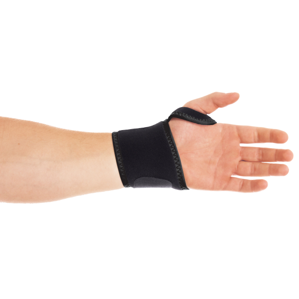 Бандаж для променево-зап'ясткового суглоба неопреновий універсальний Toros-Group, Тип 500 (чорний) 3