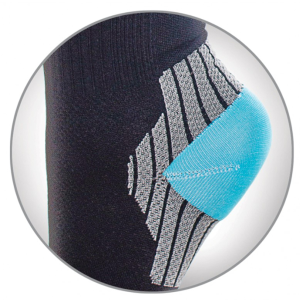 Гольфи компресійні антиварикозні для спорту з компресією 18-21 мм рт. Tiana, Тип 761 (чорно-синій) 2 Toros Гольфи компресійні антиварикозні для спорту з компресією 18-21 мм рт. Tiana, Тип 761 (чорно-синій) 2