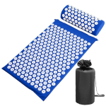 Коврик акупунктурный с подушкой Аппликатор Кузнецова, Тип 1114 (синий) 2