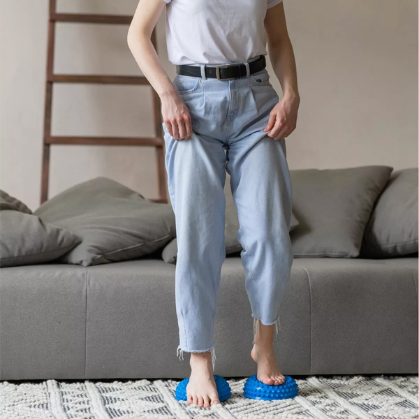 Напівсфера масажна голчаста ОМ-513 OrtoMed (синій) 3 Toros Напівсфера масажна голчаста ОМ-513 OrtoMed (синій) 3