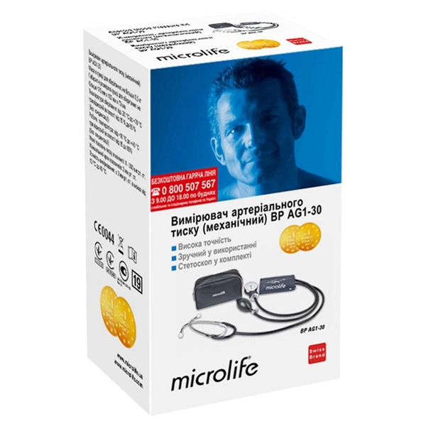 Механический тонометр Microlife BP AG 1-30 (размер манжеты 22-32 см) 2