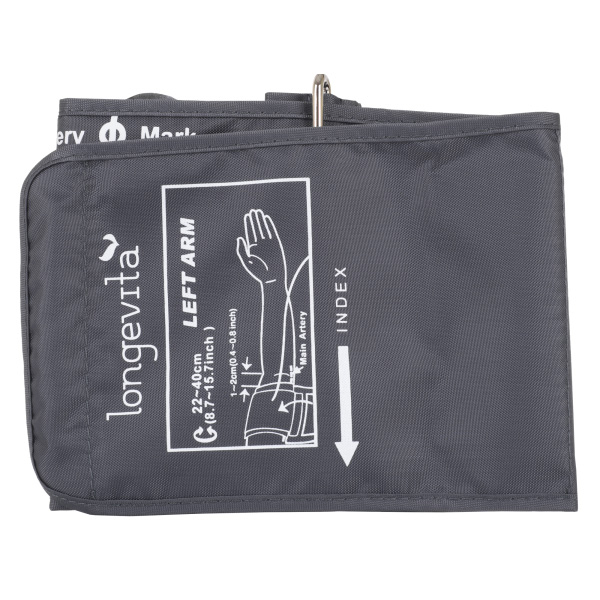 Автоматичний тонометр на плече Longevita BP-1304 з адаптером (розмір манжети 22-40 см) 7