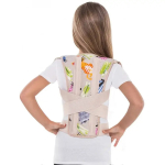 Корсет для корекції постави дитячий Toros-Group, Тип 652 (бежевий з котами) 2