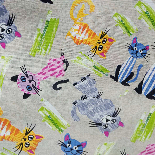 Корсет для корекції постави дитячий Toros-Group, Тип 652 (бежевий з котами) 5