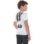 Корсет для корекції постави дитячий Toros-Group, Тип 652 (білий з комахами) 2