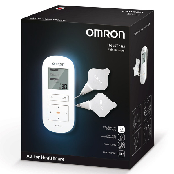 Масажер (міостимулятор T.E.N.S.) Omron Heat Tens HV-F311-E з адаптером 2
