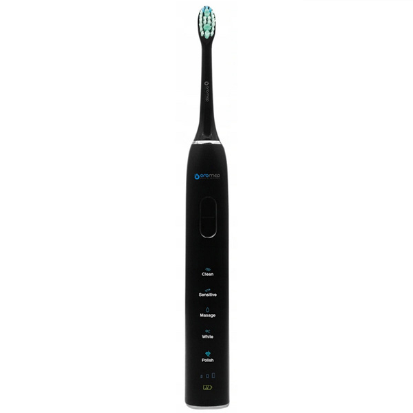 Электрическая звуковая зубная щетка Oromed Oro-Brush (черный) 2 Toros Электрическая звуковая зубная щетка Oromed Oro-Brush (черный) 2