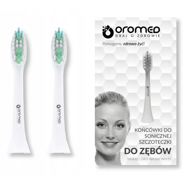 Змінні щітки для Oromed Oro-Brush (білий) 2