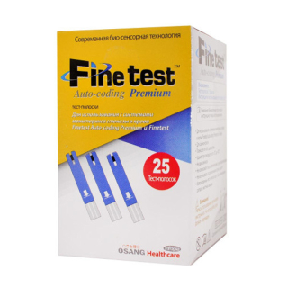 Тест-смужки Finetest Auto-coding Premium (25 шт)