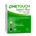 Тест-полоски OneTouch Select Plus (50 шт)