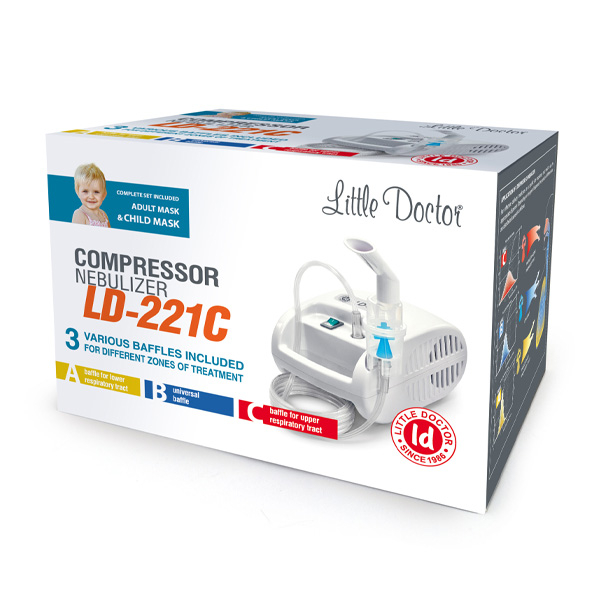 Інгалятор (небулайзер) компресорний Little Doctor LD-221С 6