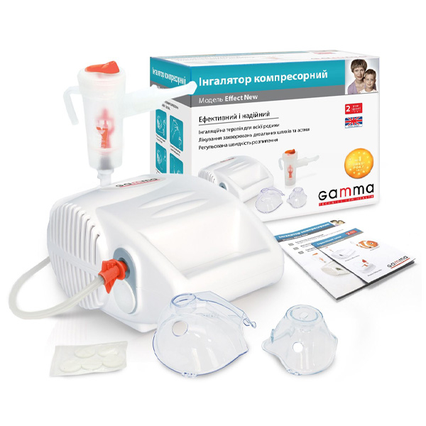 Інгалятор (небулайзер) компресорний Gamma Effect New 3
