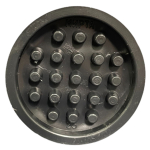 Наконечник гумовий Mirta 25 мм (чорний) 2