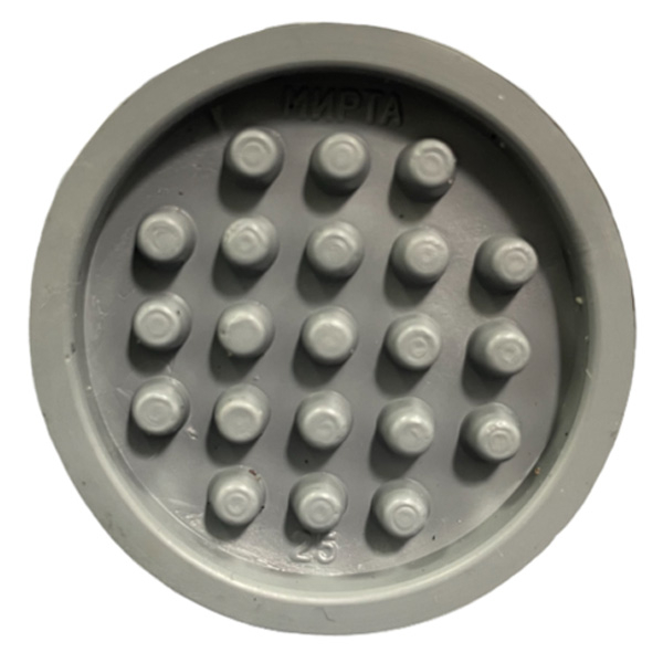 Наконечник гумовий Світлий Mirta 25 мм 2