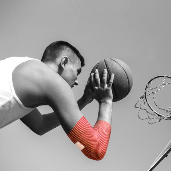 Бинт медицинский эластичный с текстильной застежкой (1.5 м х 8 см) Toros-Group (оранжевый) 2