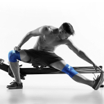 Бинт медичний еластичний з текстильною застібкою (1.5 м х 8 см) Toros-Group (синій) 4