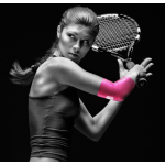 Бинт медичний еластичний з текстильною застібкою (3 м х 8 см) Toros-Group (рожевий) 3