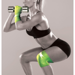 Бинт медицинский эластичный с текстильной застежкой (3 м х 8 см) Toros-Group (желто-зеленый) 2