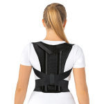 Корсет для корекції постави жорсткий Toros-Group, Тип 651 (чорний) 2