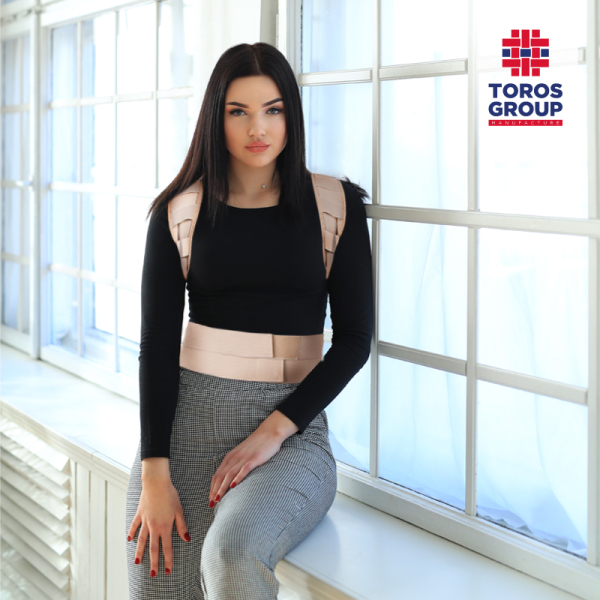 Корсет для корекції постави жорсткий Toros-Group, Тип 651 (бежевий) 8 Toros Корсет для корекції постави жорсткий Toros-Group, Тип 651 (бежевий) 8