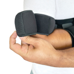 Бандаж на плечевой сустав с фиксацией на поясе "повязка Дезо" Toros-Group, Тип 617 (черный) 7