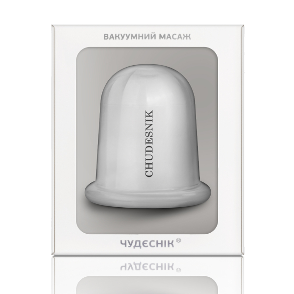 Банка масажна прозора для тіла БМП-70 CHUDESNIK (велика) 2 Toros Банка масажна прозора для тіла БМП-70 CHUDESNIK (велика) 2