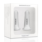 Банки масажні прозорі для обличчя БМП-20 CHUDESNIK 3