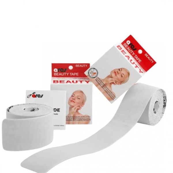 Кінезіо тейп (5 м х 5 см) Ares Beauty White (білий) 4 Toros Кінезіо тейп (5 м х 5 см) Ares Beauty White (білий) 4